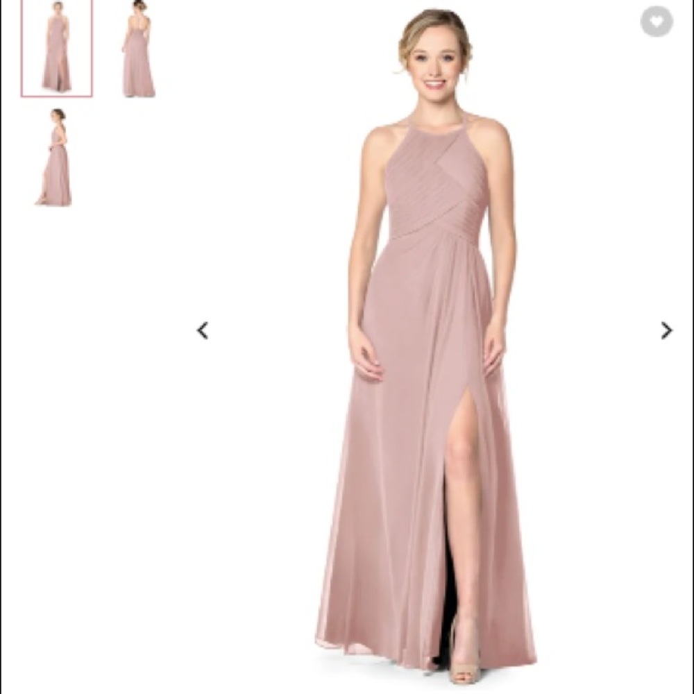 Azazie Ginger Allure Bridesmaid Dress - Dusty Rose